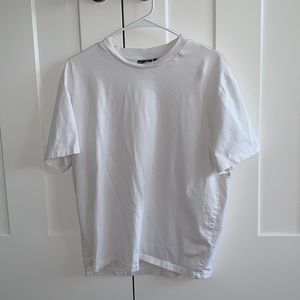 ASOS DESIGN relaxed t-shirt in white w/ crew neck